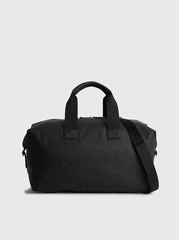 Calvin Klein USA Recycled Weekend Mens Bag Black 8032756-SO